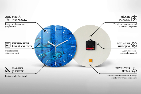Okrúhle hodiny Mrakodrapy vo Philadelphii