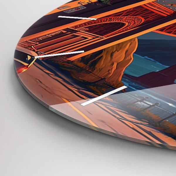 Okrúhle hodiny Most v San Franciscu