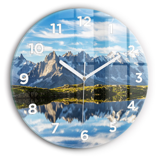 Okrúhle hodiny Údolie Chamonix, Alpy