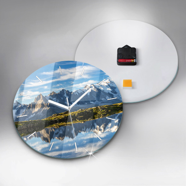 Okrúhle hodiny Údolie Chamonix, Alpy