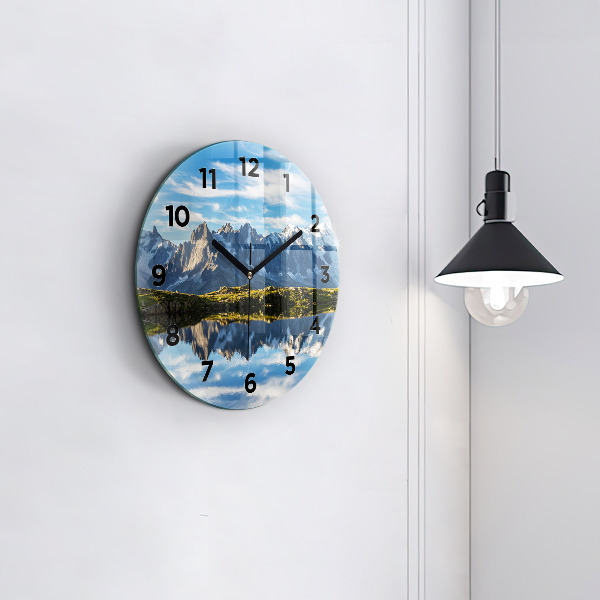 Okrúhle hodiny Údolie Chamonix, Alpy