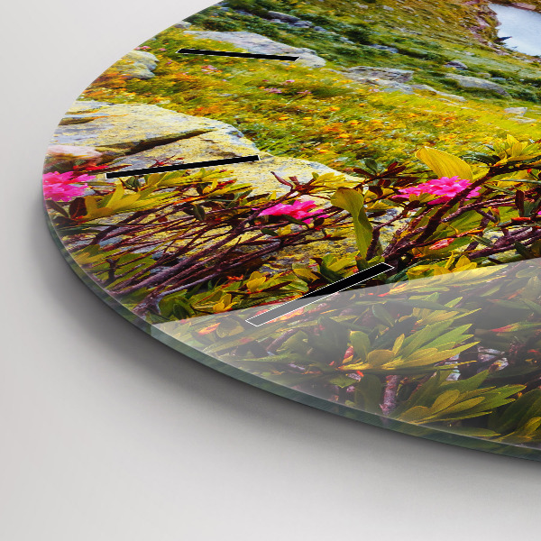 Okrúhle hodiny Ľadovec Mont Blanc Chamonix