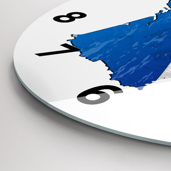 Okrúhle hodiny vlajka Francúzska