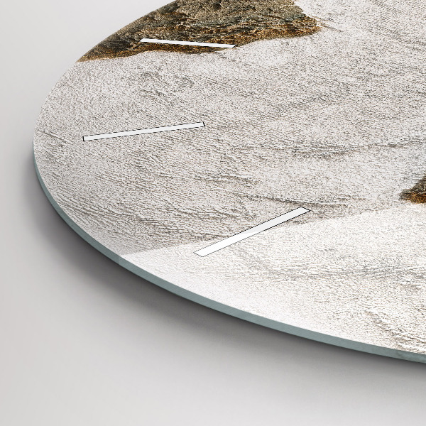 Okrúhle hodiny Stará mapa sveta