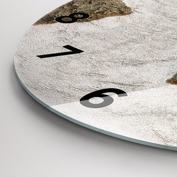 Okrúhle hodiny Stará mapa sveta