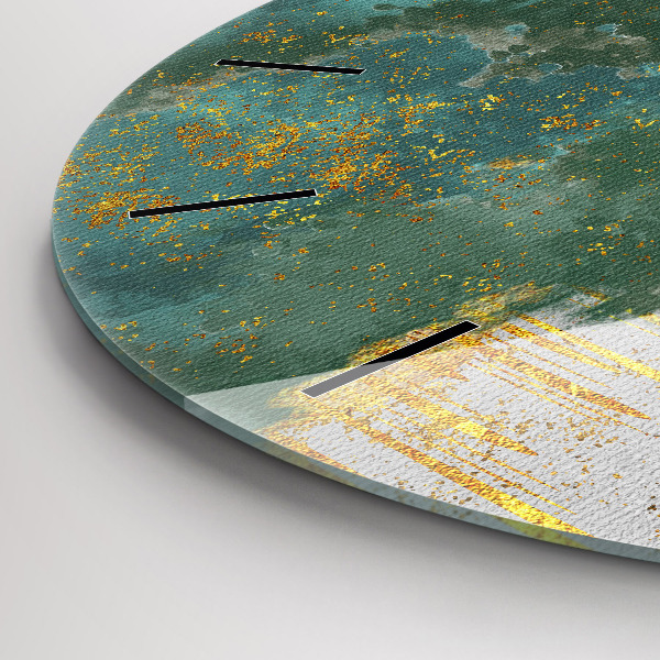 Okrúhle hodiny Dekoratívny vzor