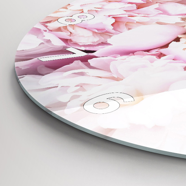 Okrúhle hodiny Dekoratívne kvety