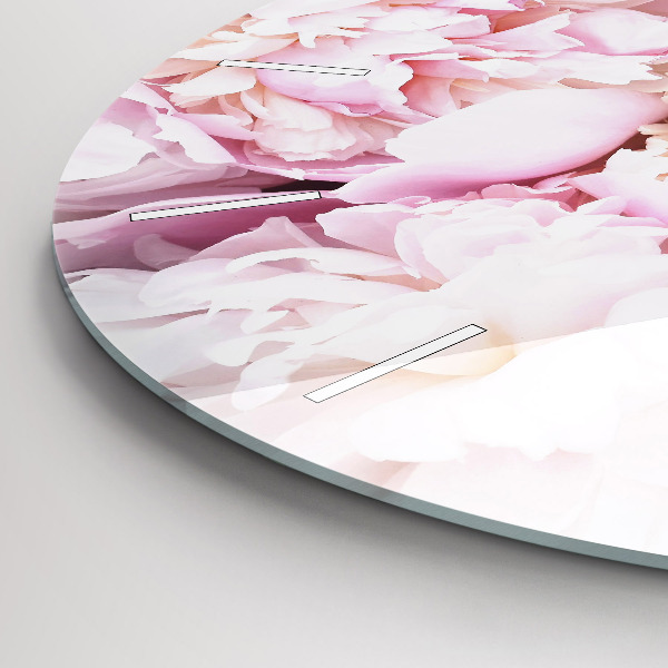 Okrúhle hodiny Dekoratívne kvety