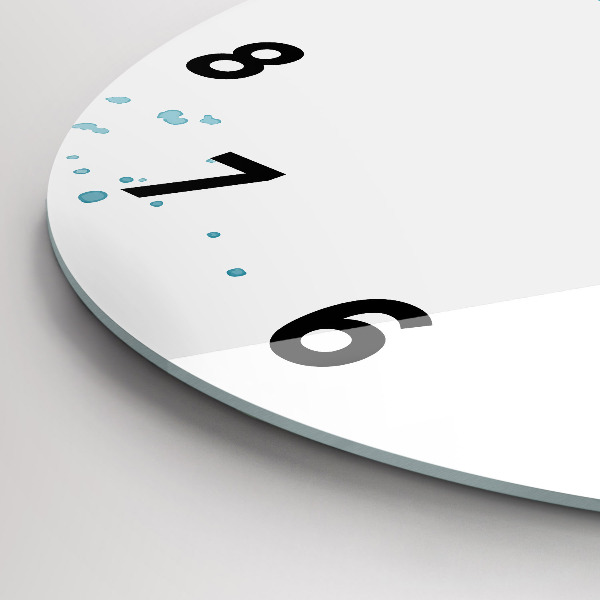 Okrúhle hodiny Ťahy štetcom