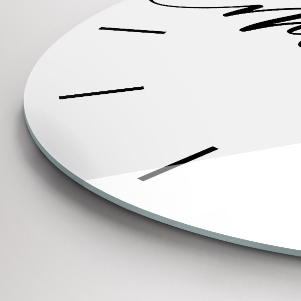 Okrúhle hodiny Nápis spomienok