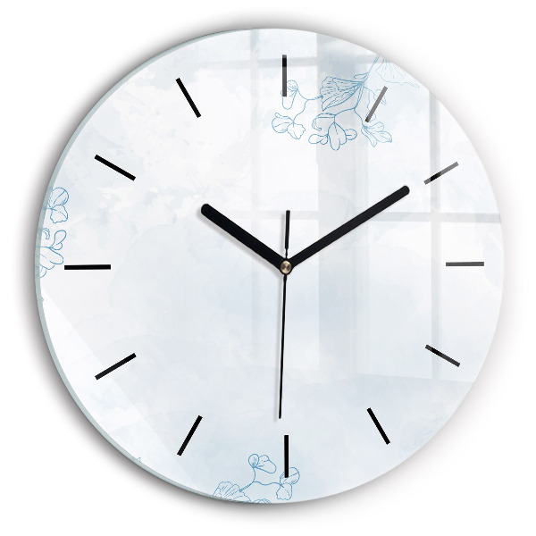 Okrúhle hodiny Náčrt rastliny