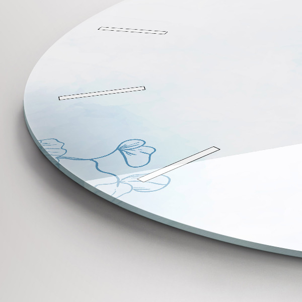 Okrúhle hodiny Náčrt rastliny