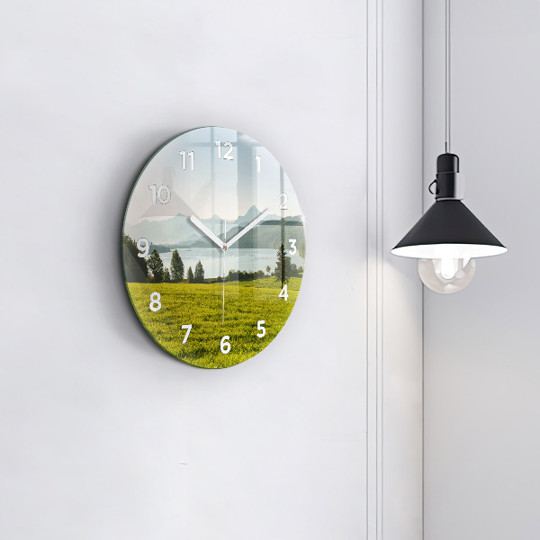 Okrúhle hodiny Hory a pole