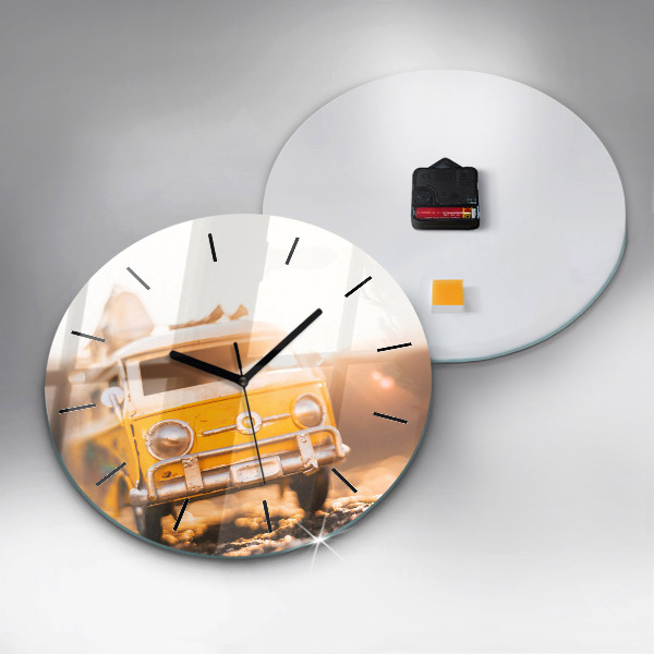 Okrúhle hodiny Auto na dovolenke