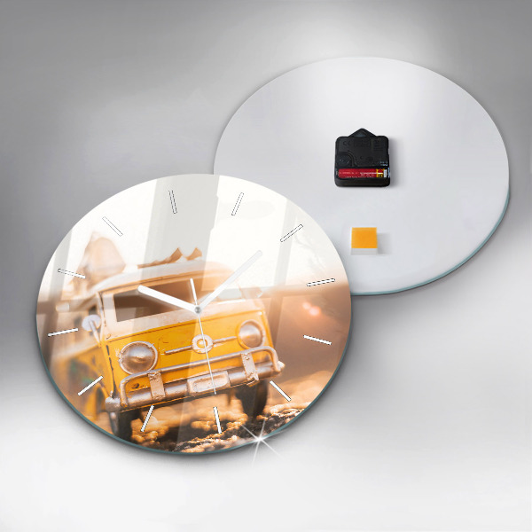 Okrúhle hodiny Auto na dovolenke