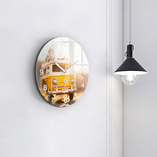 Okrúhle hodiny Auto na dovolenke