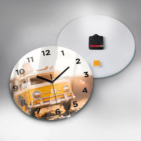 Okrúhle hodiny Auto na dovolenke