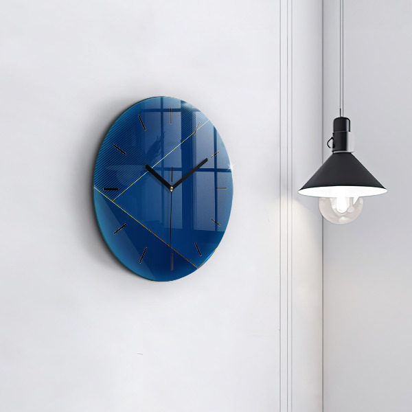 Okrúhle hodiny Ornamentálna abstrakcia