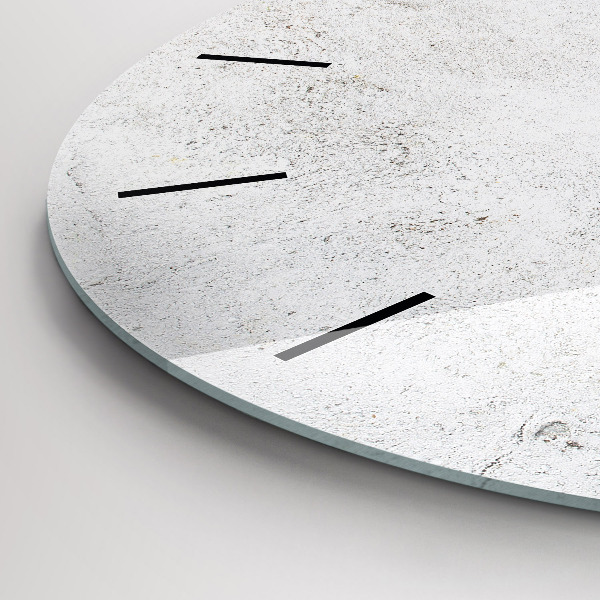 Okrúhle hodiny Minimalistické olivy