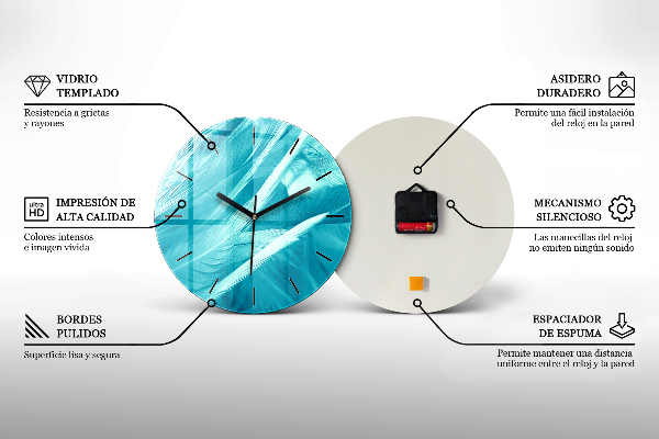 Okrúhle hodiny Drevené dosky