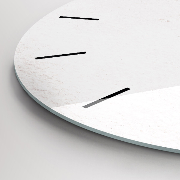 Okrúhle hodiny Dekoratívny vzor