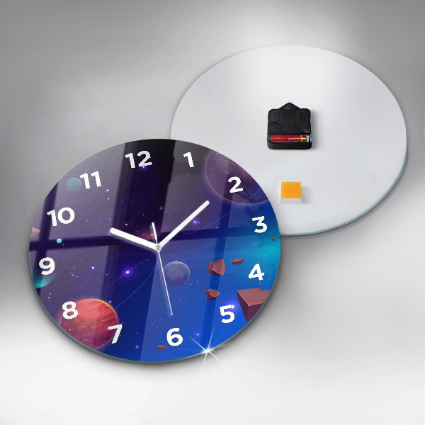 Okrúhle hodiny Galaxie planéty