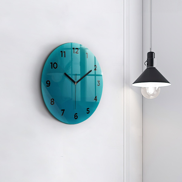 Okrúhle hodiny Námorná abstrakcia