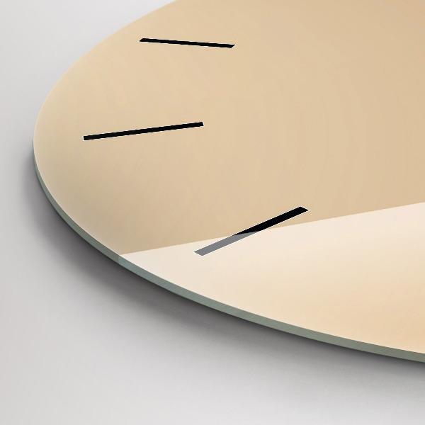 Okrúhle hodiny Abstraktné svetlo