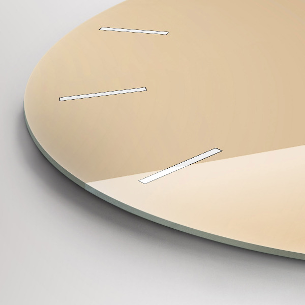 Okrúhle hodiny Abstraktné svetlo