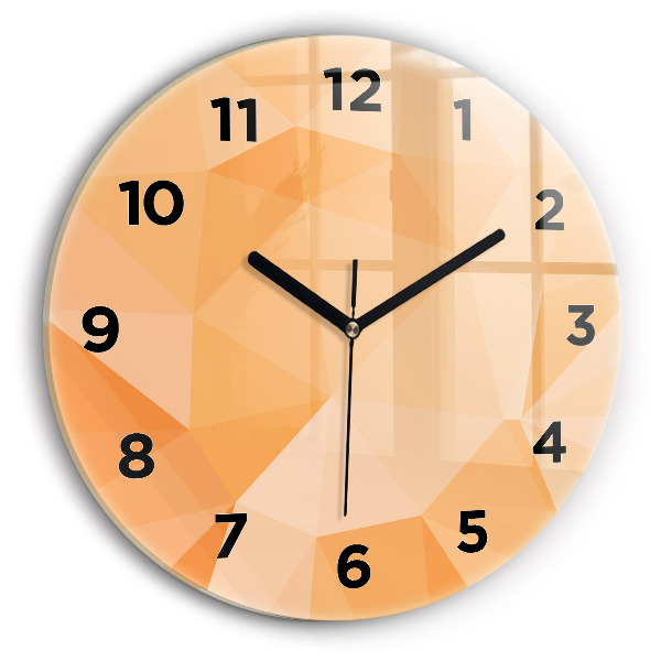 Okrúhle hodiny Abstraktné trojuholníky