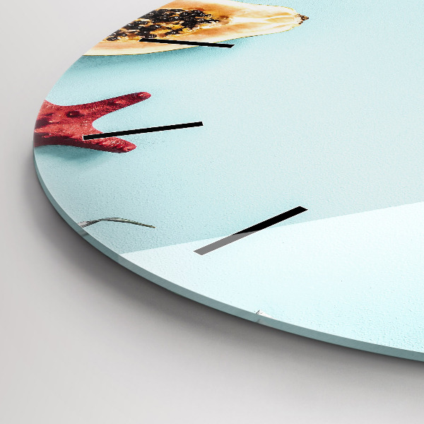 Okrúhle hodiny Prázdninové zloženie