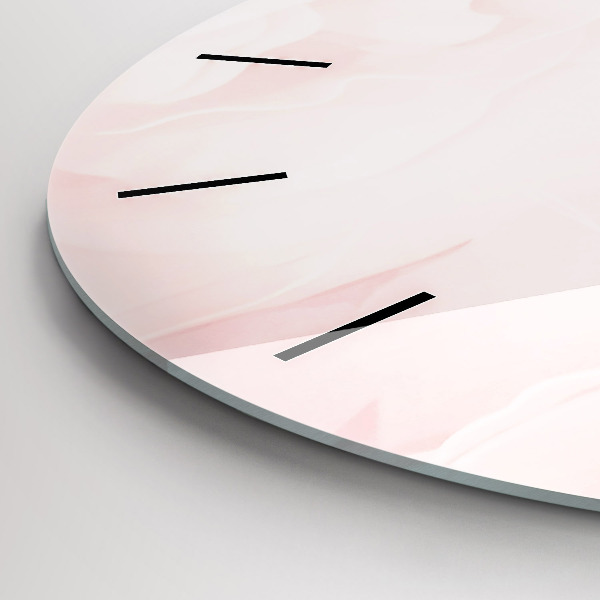 Okrúhle hodiny Kvitnúce ruže