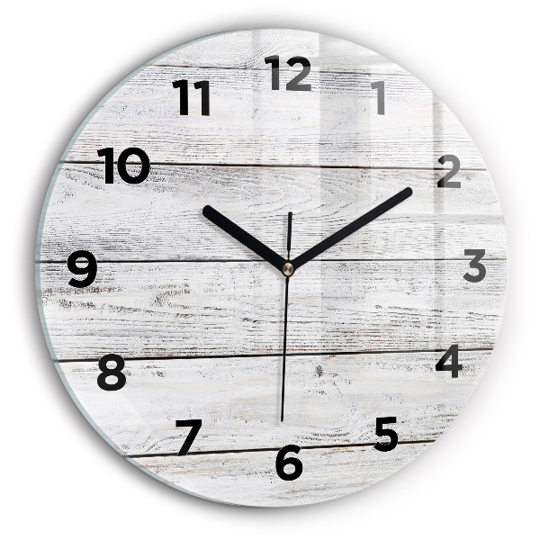 Okrúhle hodiny Maľované dosky