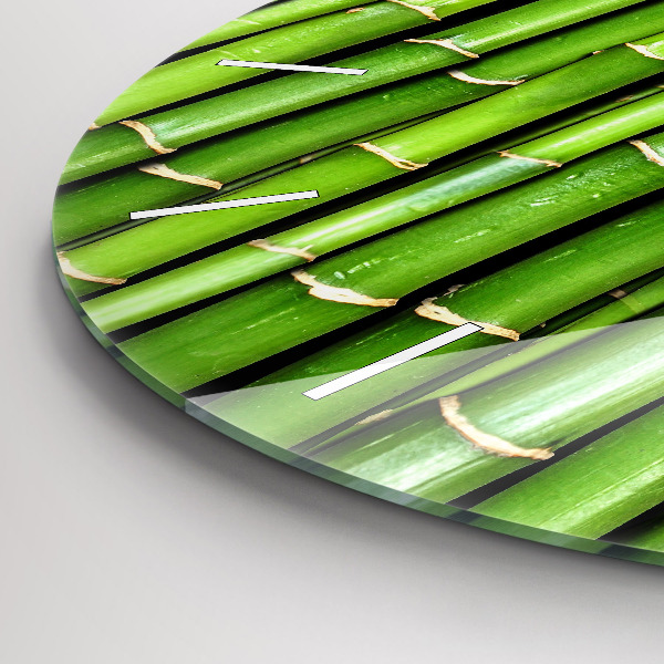 Okrúhle hodiny Ázijský bambus