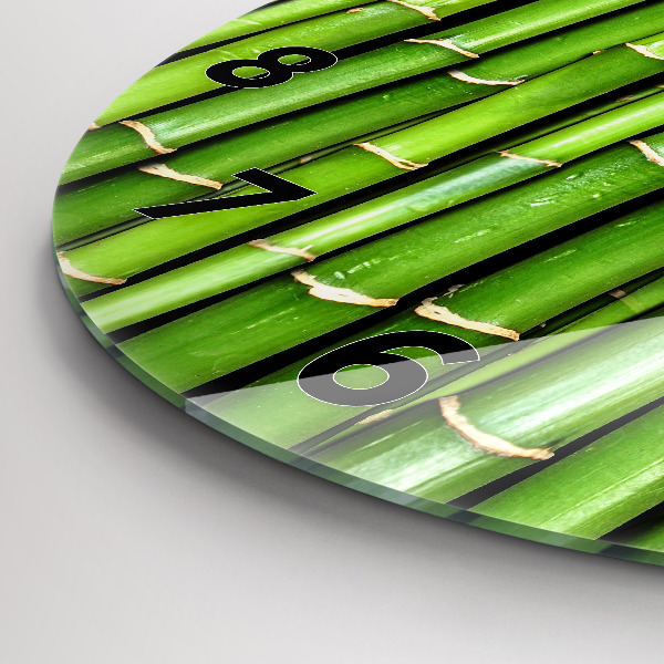 Okrúhle hodiny Ázijský bambus