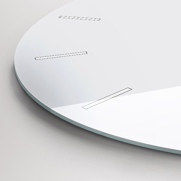 Okrúhle hodiny Biela