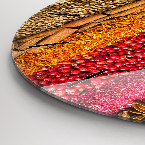 Okrúhle hodiny Riadky korenia