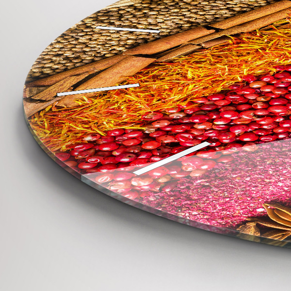 Okrúhle hodiny Riadky korenia