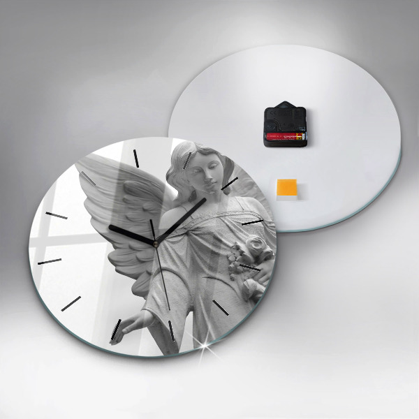 Okrúhle hodiny Stará socha anjela