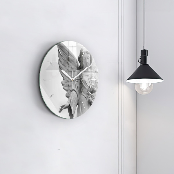 Okrúhle hodiny Stará socha anjela