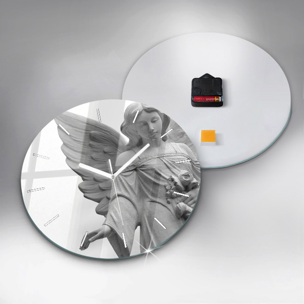 Okrúhle hodiny Stará socha anjela