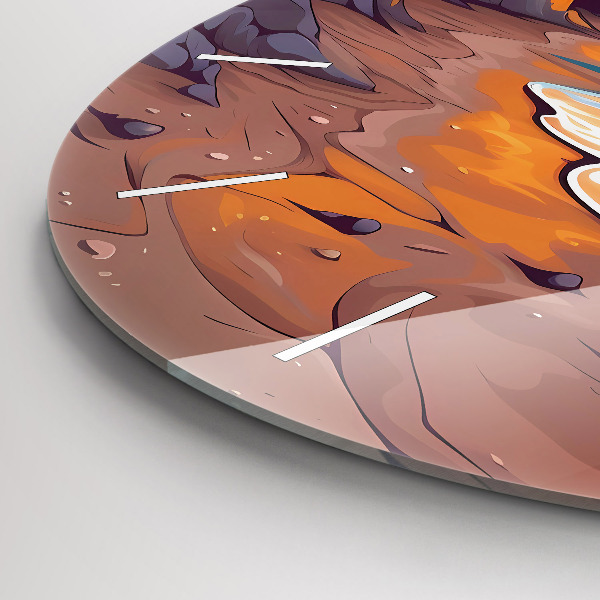 Okrúhle hodiny Rozprávkový oceán a slnko