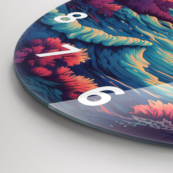 Okrúhle hodiny Rozprávkový oceán a obloha