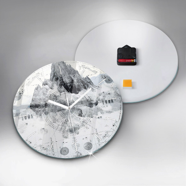 Okrúhle hodiny Kreslené hory