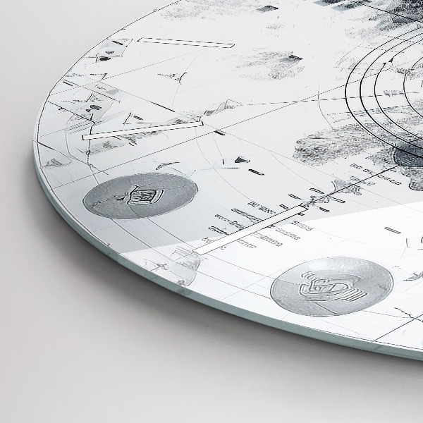 Okrúhle hodiny Kreslené hory